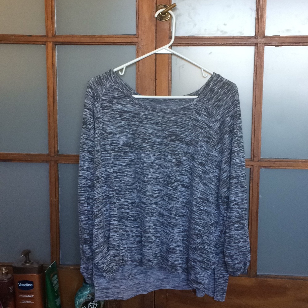 Gray long sleeve
